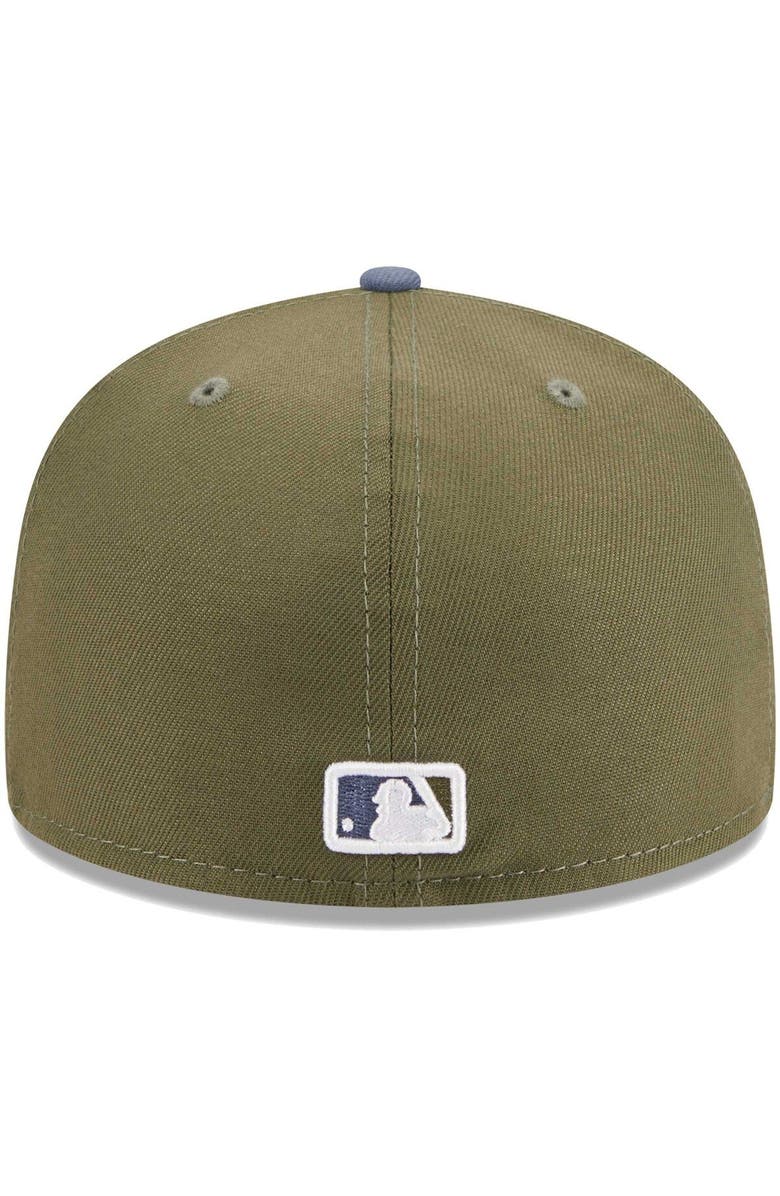 New Era Men's New Era Olive/Blue Chicago White Sox 59FIFTY Fitted Hat, Alternate, color, Olive