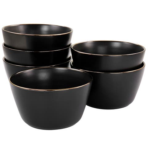 Paul 6 Piece Stoneware Bowl Set