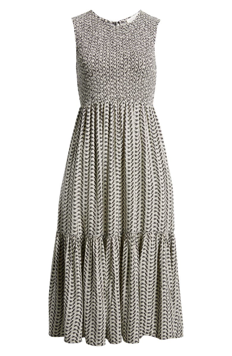 Treasure & Bond Smocked Sleeveless Midi Dress, Alternate, color,
