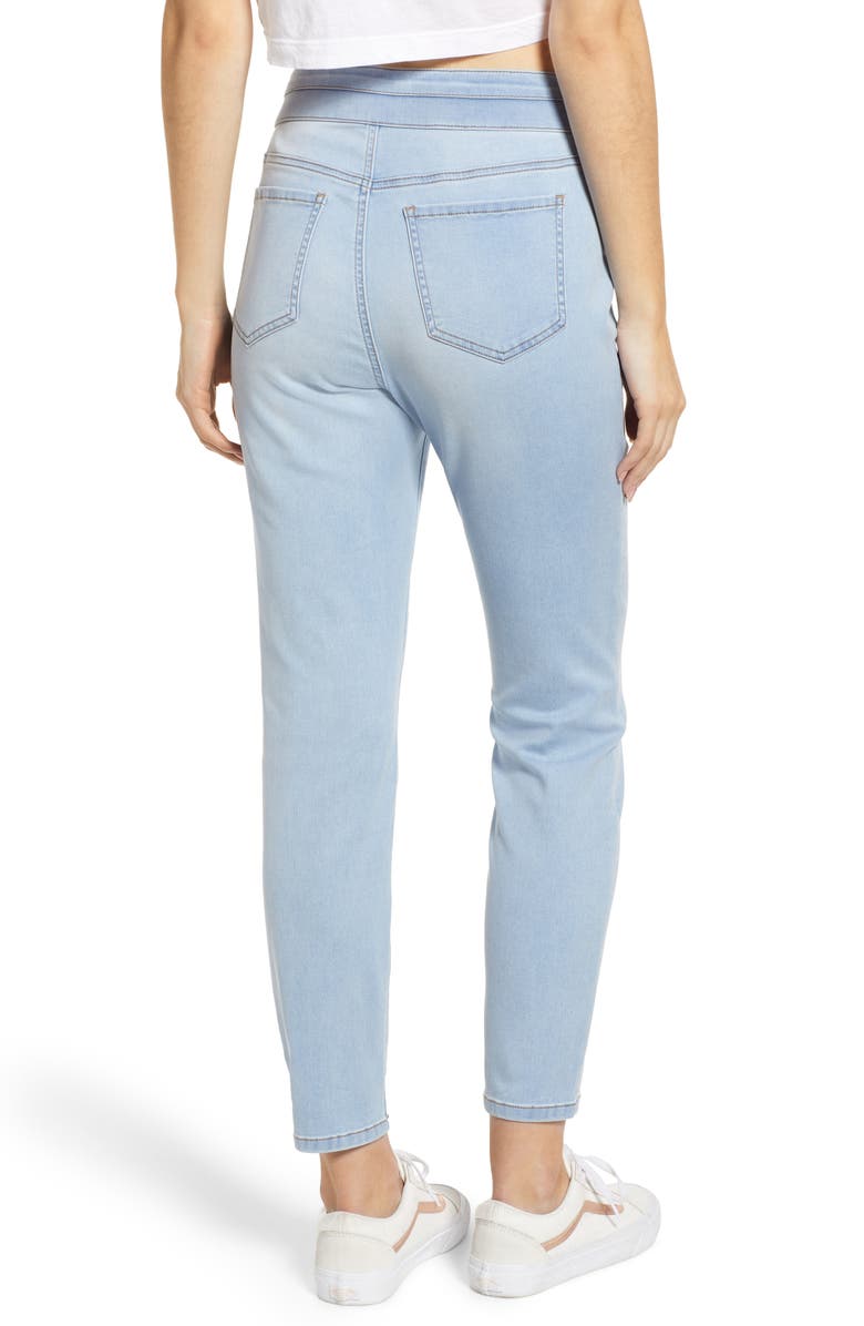 Tinsel High Waist Jeggings, Alternate, color,