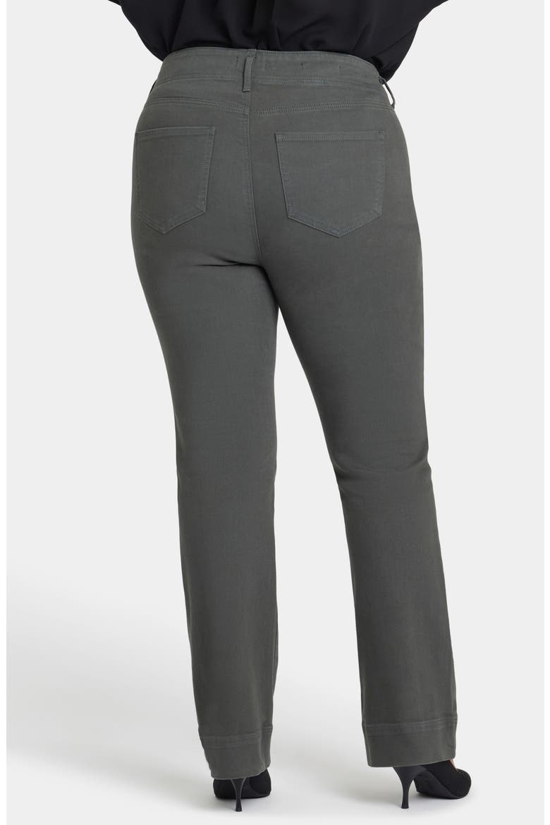 Barbara Hollywood High Waist Bootcut Jeans, Alternate, color, TRUE OLIVE