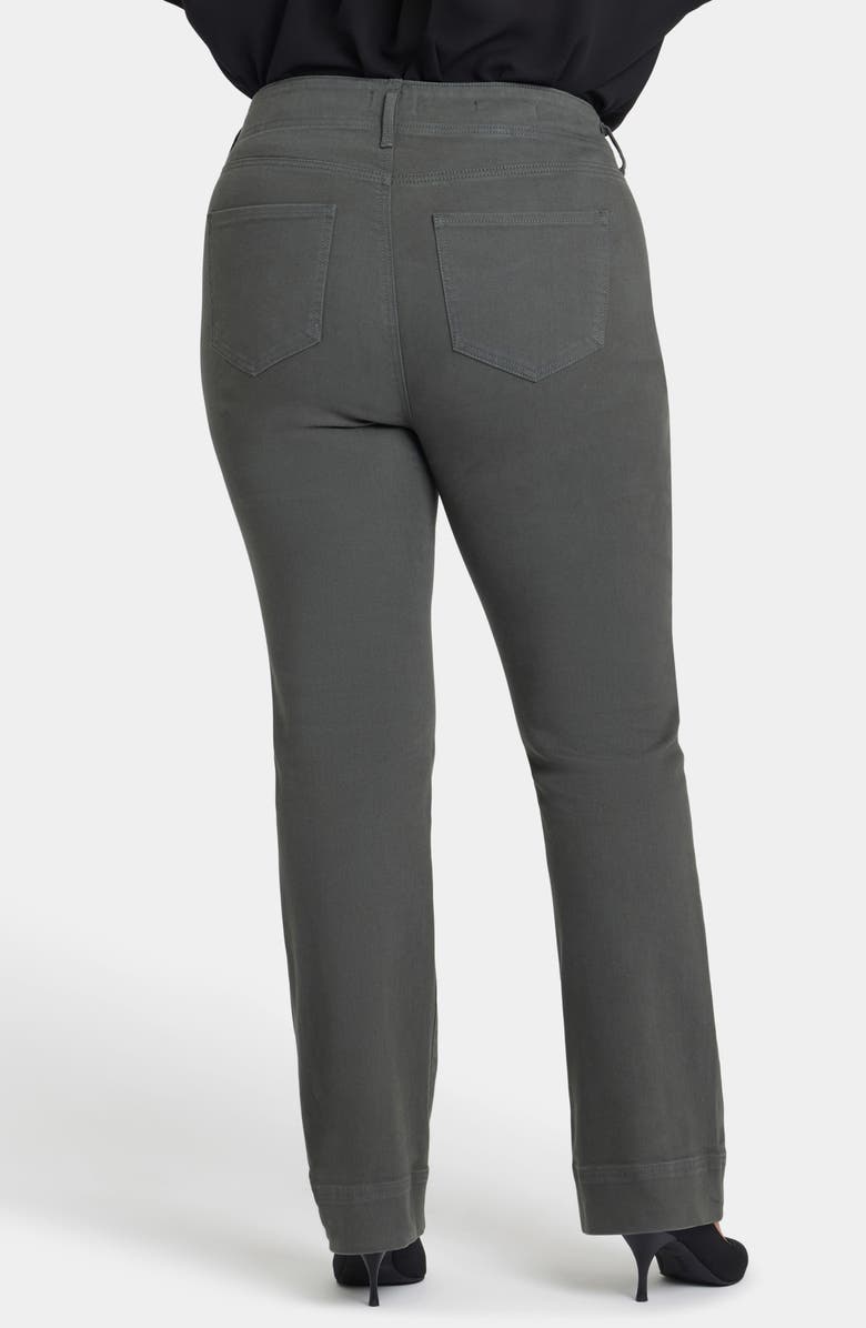 NYDJ Barbara Hollywood High Waist Bootcut Jeans, Alternate, color, True Olive