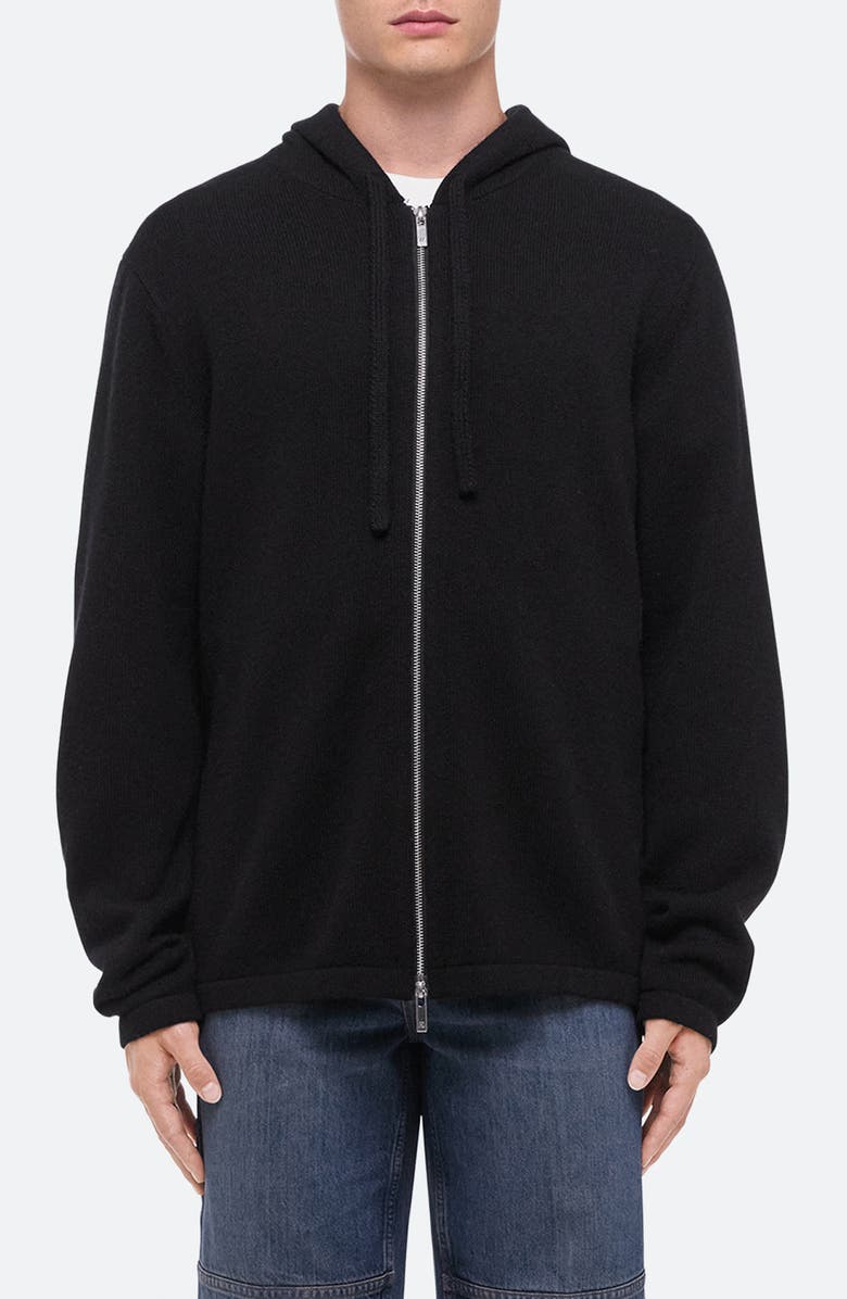 Helmut Lang Hooded Full Zip Cardigan, Main, color,