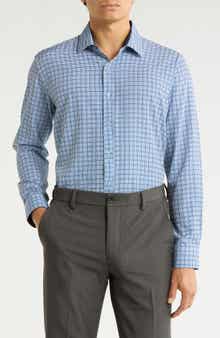 Slim Fit Perfect Stretch Long Sleeve Button Down Shirt