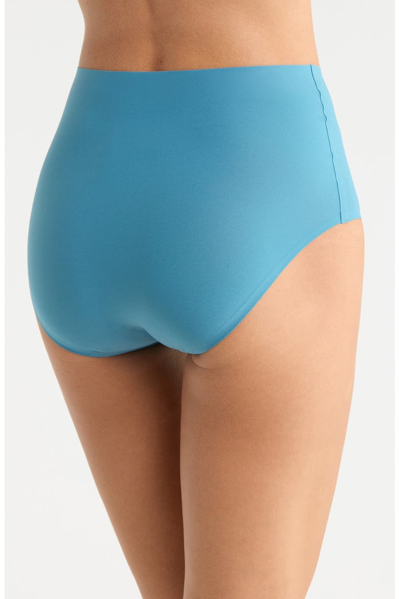 Soft Stretch High Waist Briefs, Alternate, color, CLOUDY