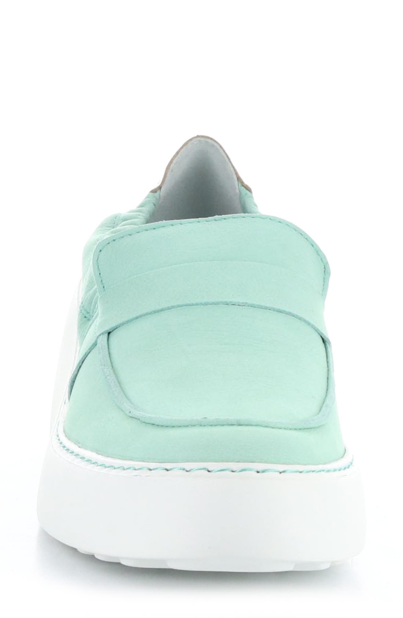 Duli Platform Wedge Loafer, Alternate, color, 002 MINT/SILVER