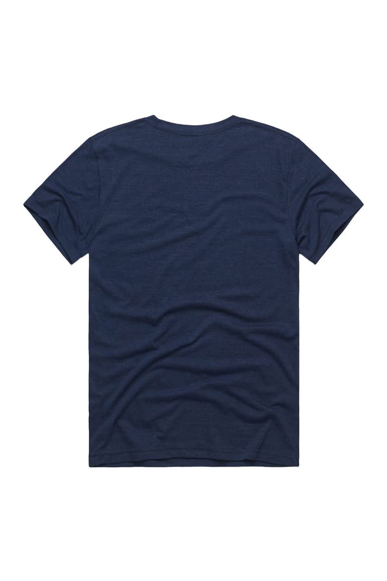 Unisex Homage  Navy Dallas Cowboys NFL ASL Collection by Love Sign Tri-Blend T-Shirt, Alternate, color, Navy