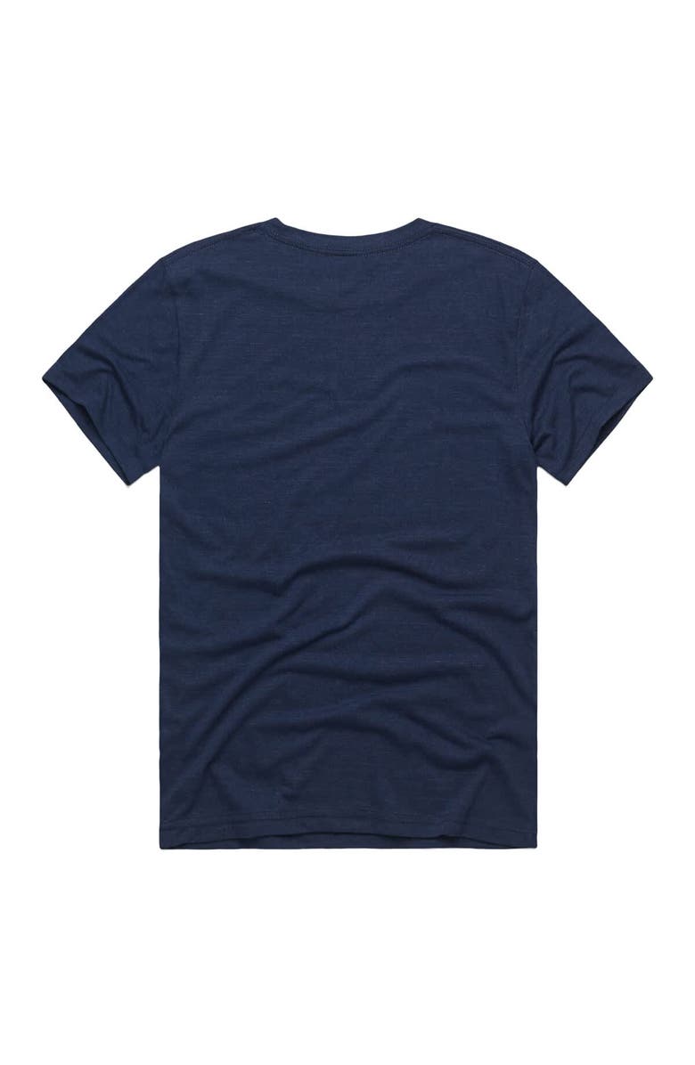 Homage Unisex Homage  Navy Dallas Cowboys NFL ASL Collection by Love Sign Tri-Blend T-Shirt, Alternate, color, Navy