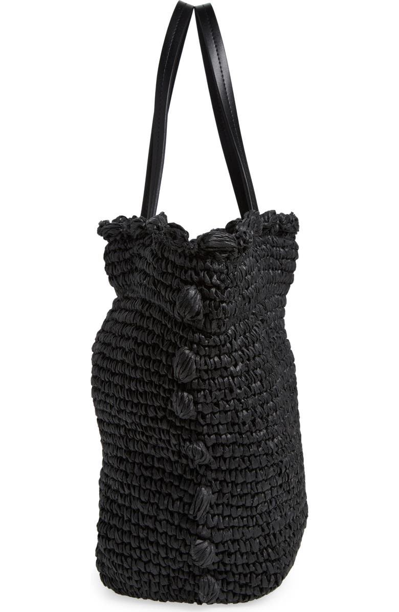 BTB Los Angeles Leah Straw Tote, Alternate, color,