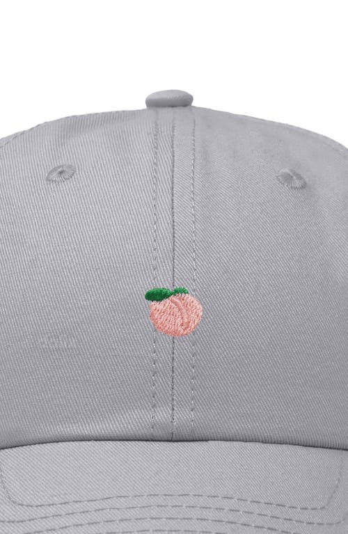 Dalix Lil Peach Dad Cap In Gray