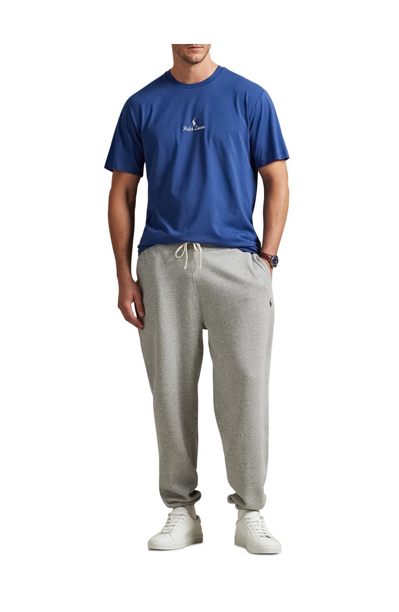 Polo Ralph Lauren Big & Tall Script Graphic Tee, Alternate, color, Night Navy