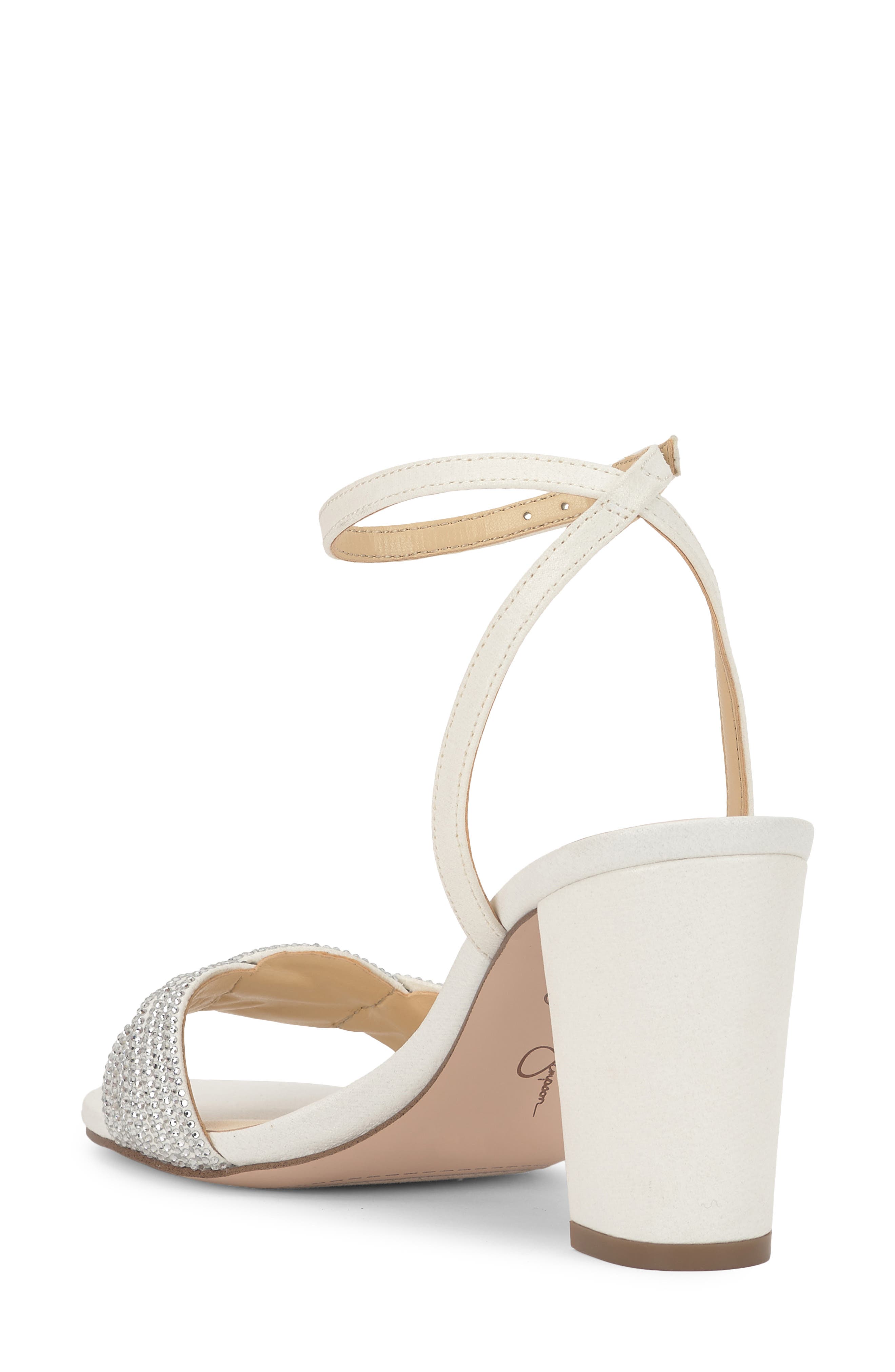 Siena Sandal, Alternate, color, WHITE