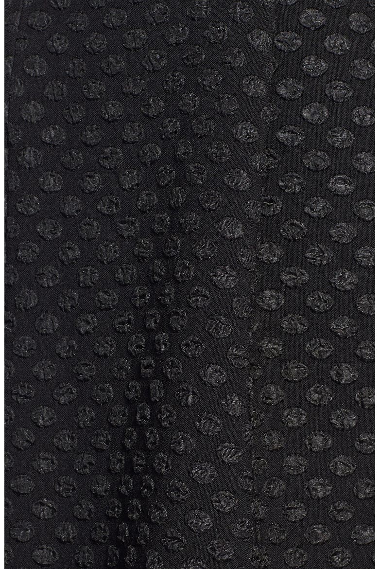 'Full Circle' Midi Skirt, Alternate, color, BLACK