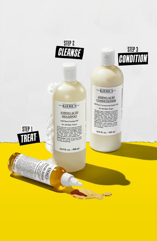 Kiehl's Since 1851 Hair Trio With Amino Acid Gift Set $119 Value In Transparent