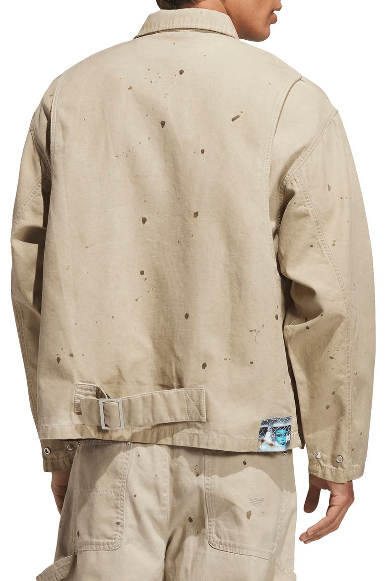 Canvas Jacket, Alternate, color, WONDER BEIGE