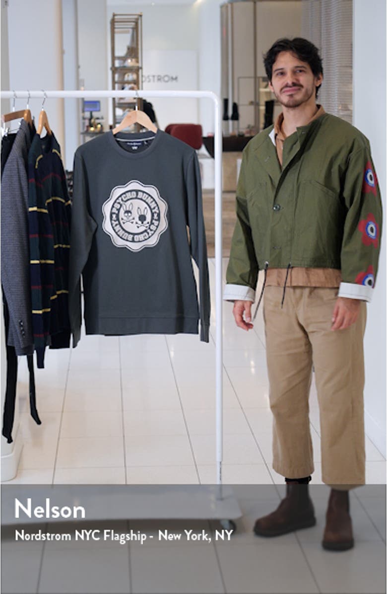 London Embroidered Sweatshirt, sales video thumbnail