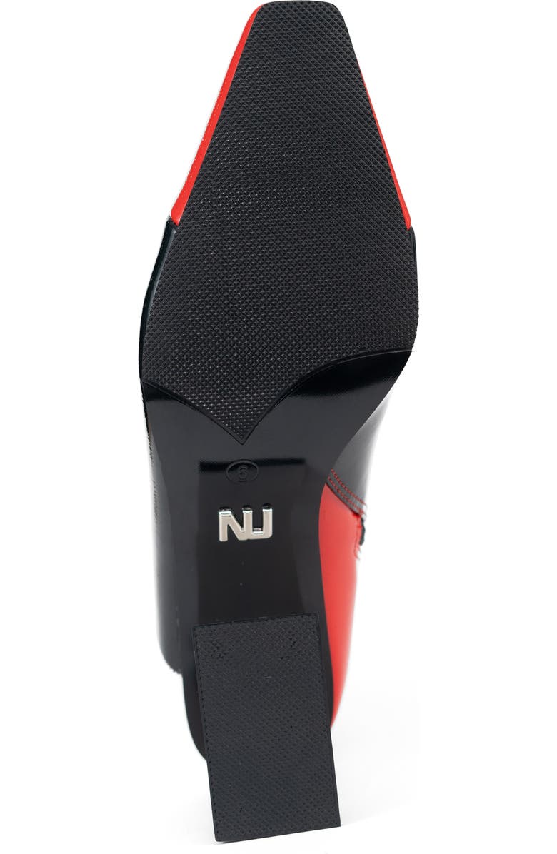 NINETY UNION Sienna Colorblock Bootie, Alternate, color, Black Multi