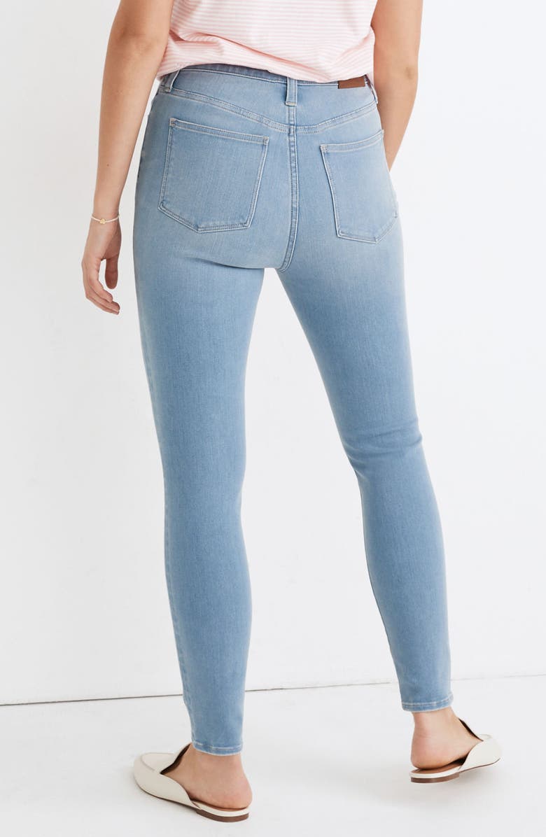 Madewell 10-Inch High Waist Roadtripper Supersoft Jeggings, Alternate, color, 