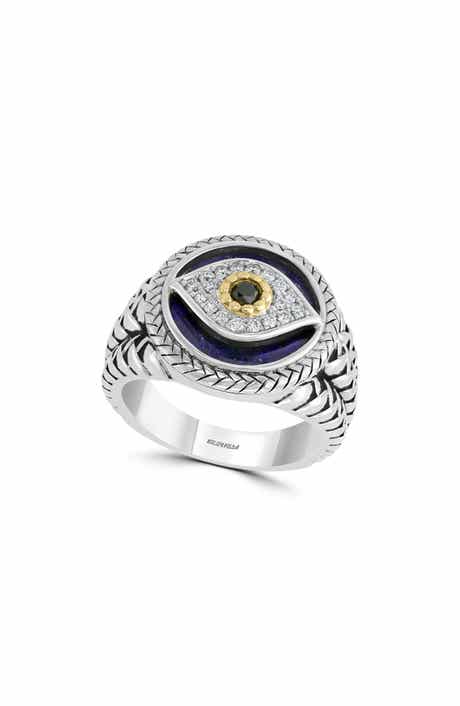 Lapis Lazuli and Diamond Ring