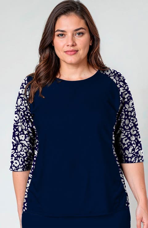 Plus Size Loose Fit Margaux Swim Top