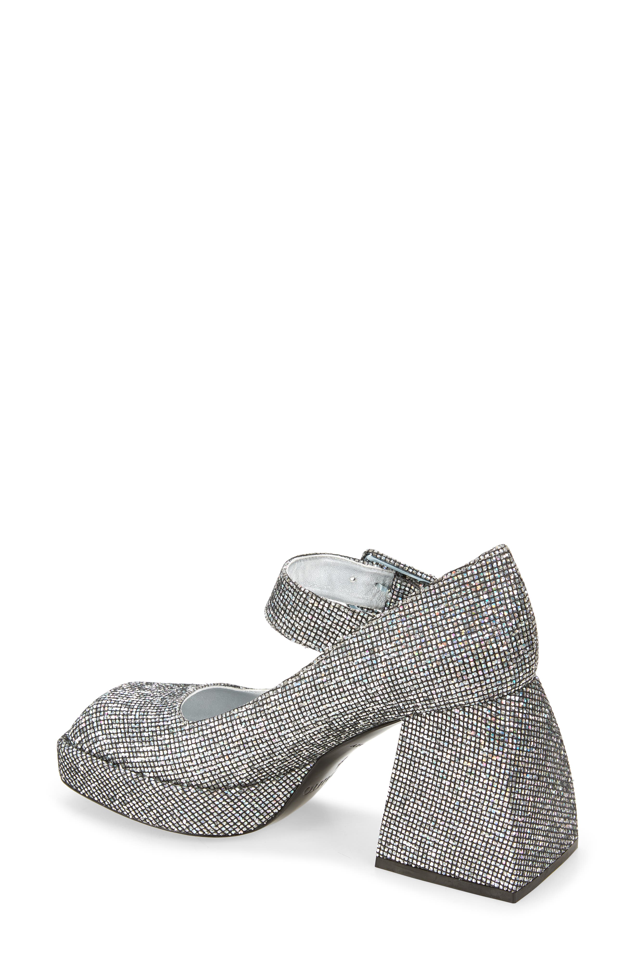 Bulla Babies Platform Mary Jane Pump, Alternate, color, GLITTERBALL