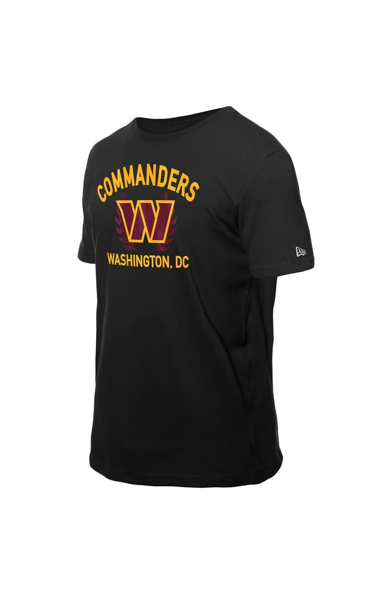 New Era Men's New Era Black Washington Commanders 2025 NFL Draft T-Shirt, Alternate, color, 