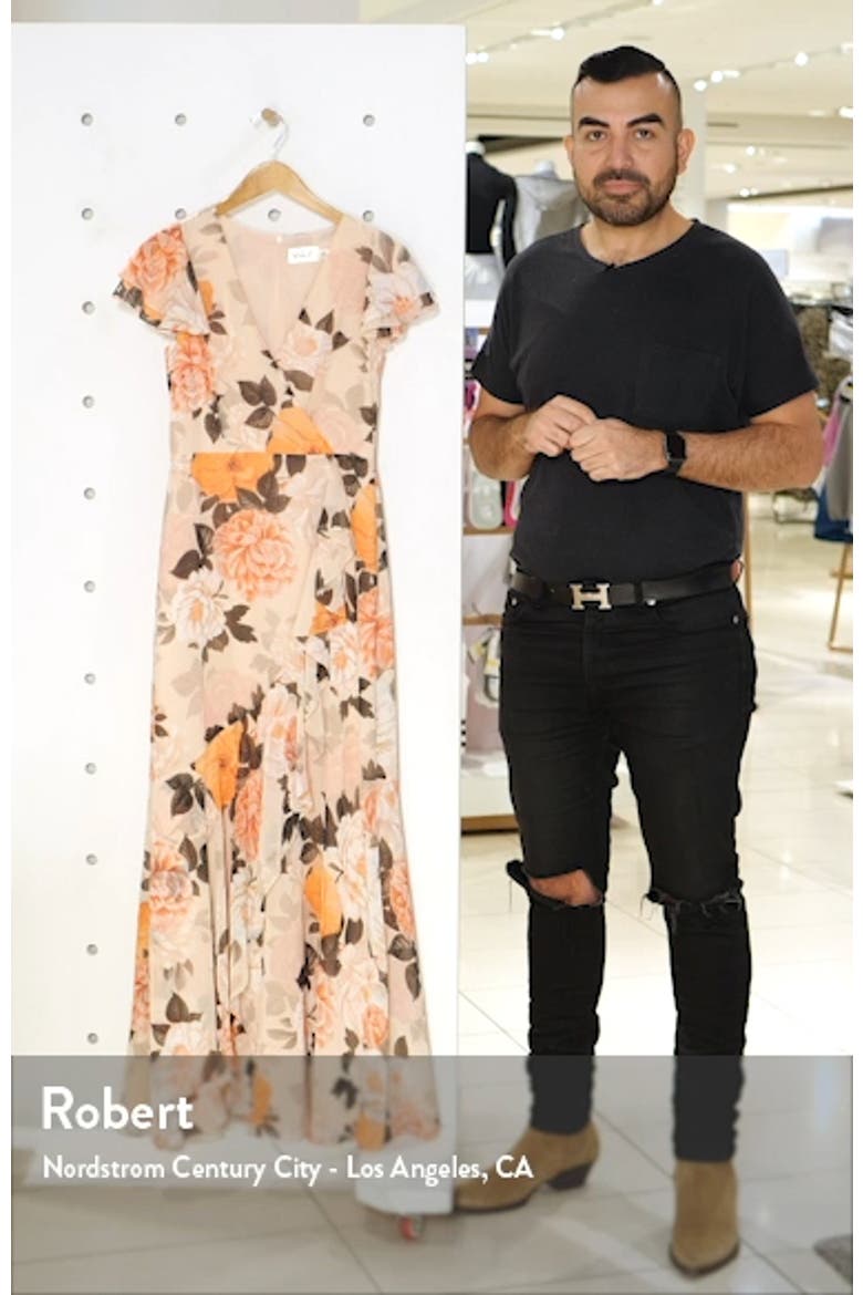 Faux Wrap Maxi Dress video