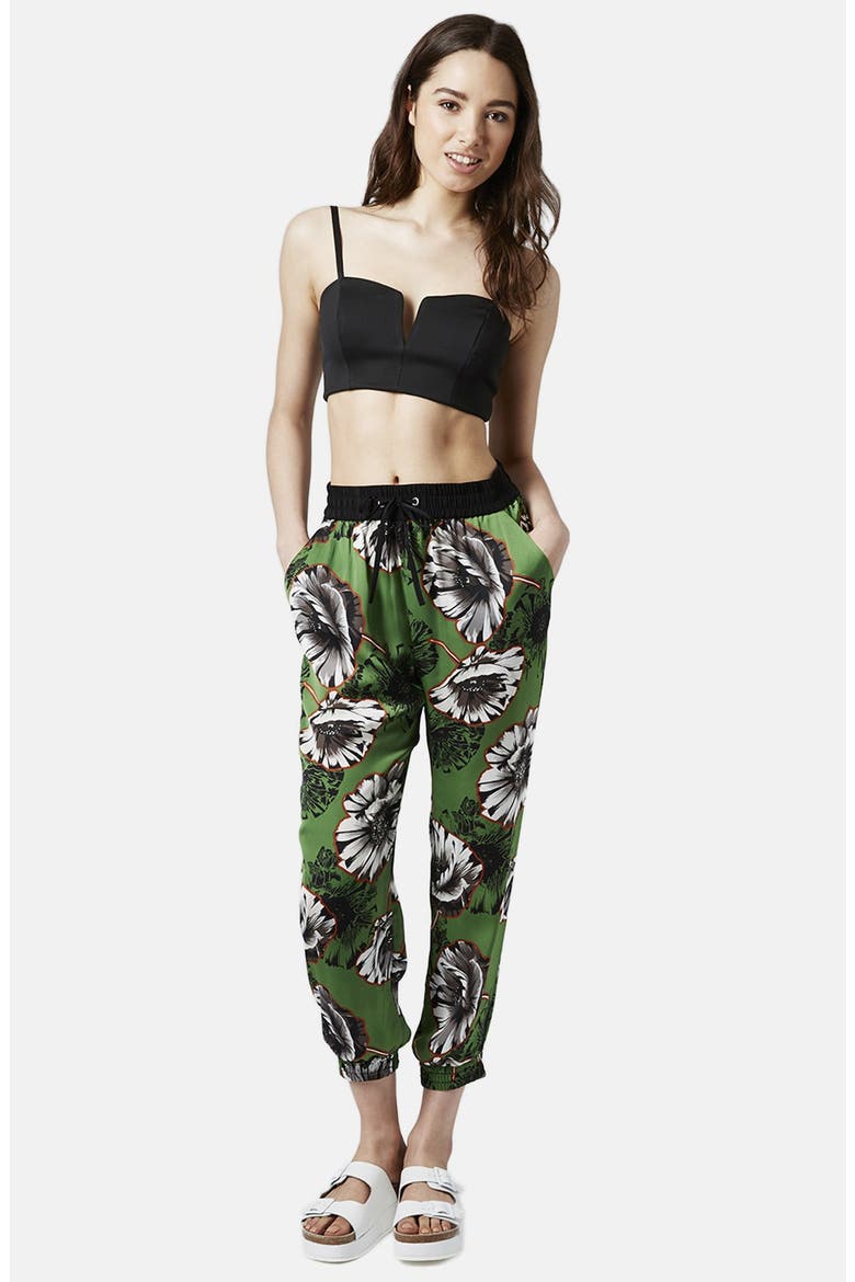 Notched Bralette, Alternate, color, BLACK