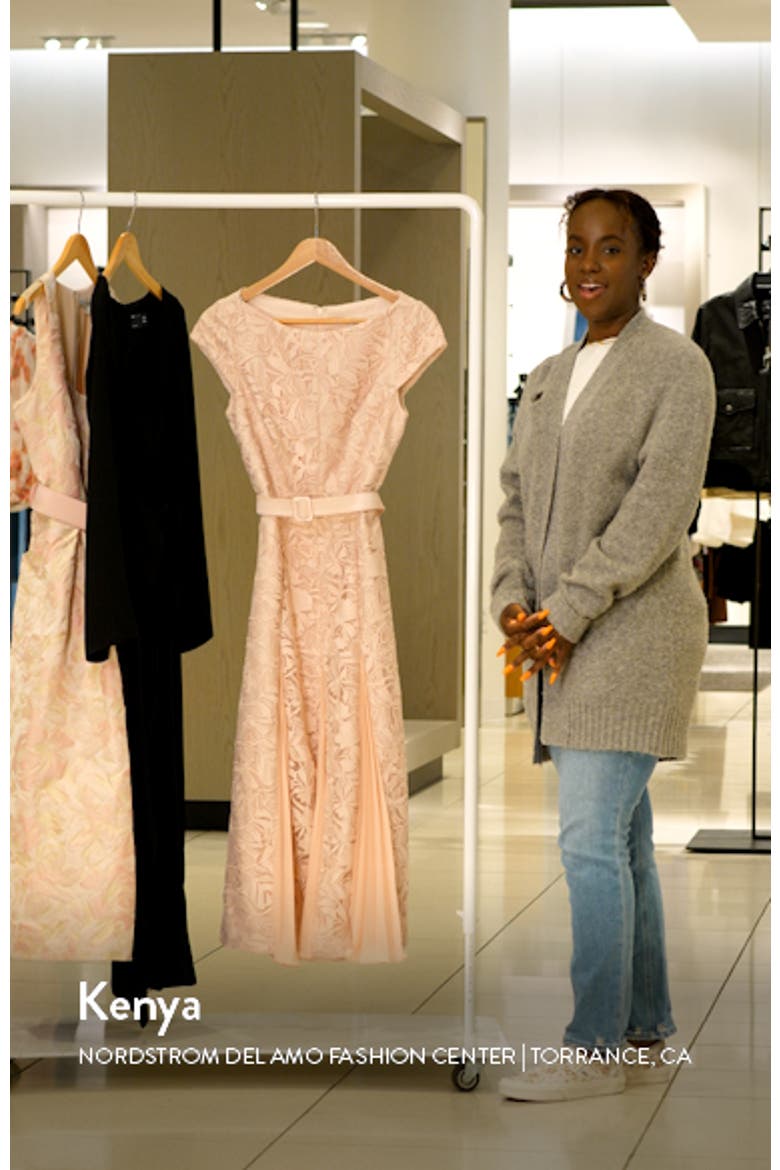 Angela Lace A-Line Midi Dress video