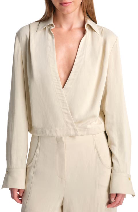 Nia Surplice Romper