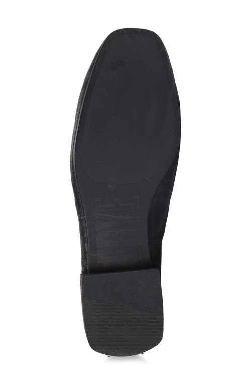 Frye Claire Leather Easy Loafers In Black