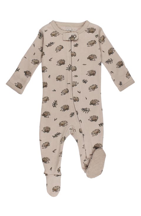 Organic Cotton Two-Way Zip Footie (Baby)