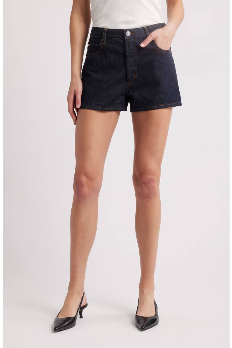 The Hang Denim Shorts, Main, color, RINSE