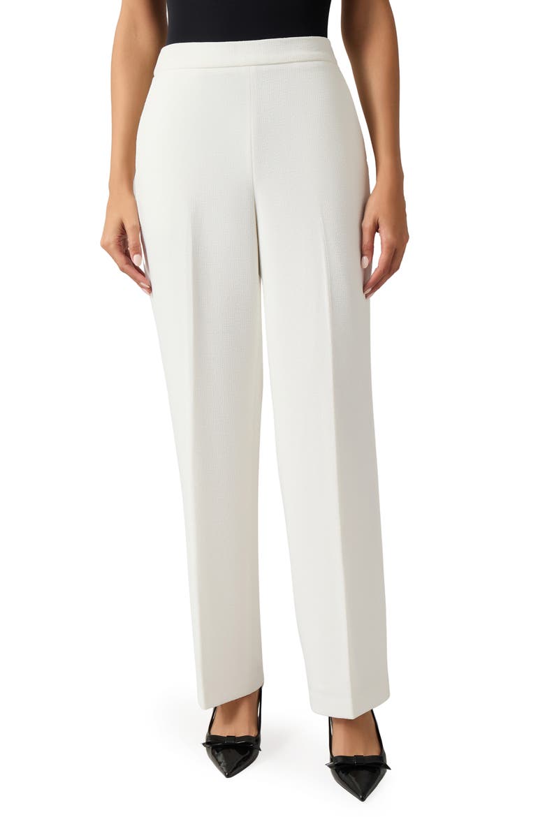 Pull-On Trouser Pants, Main, color, VANILLA ICE
