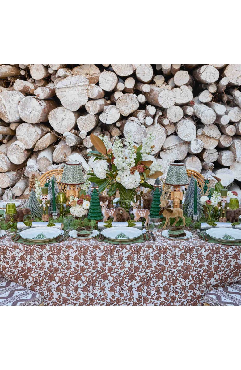 Mrs. Alice Christmas Tree Glasses, Alternate, color, Green