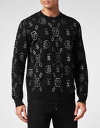 PHILIPP PLEIN Pullover Round Neck Monogram Men