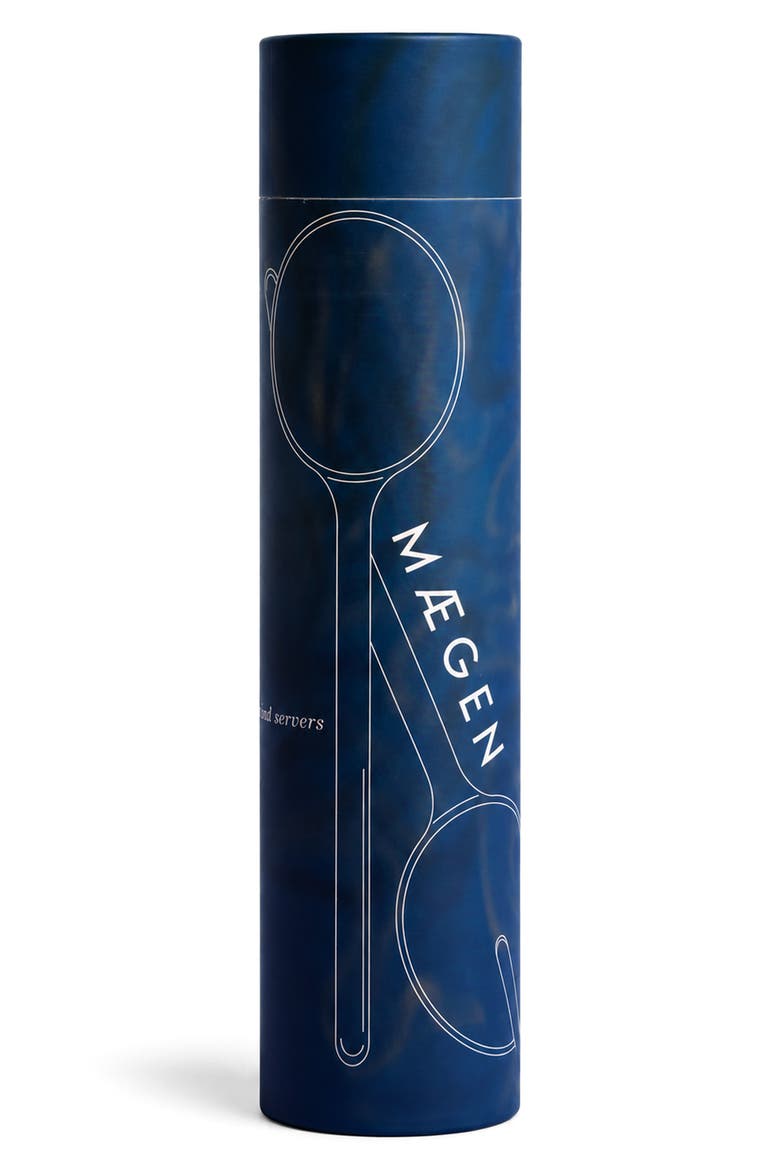 Amber Salad Servers, Alternate, color, BLUE