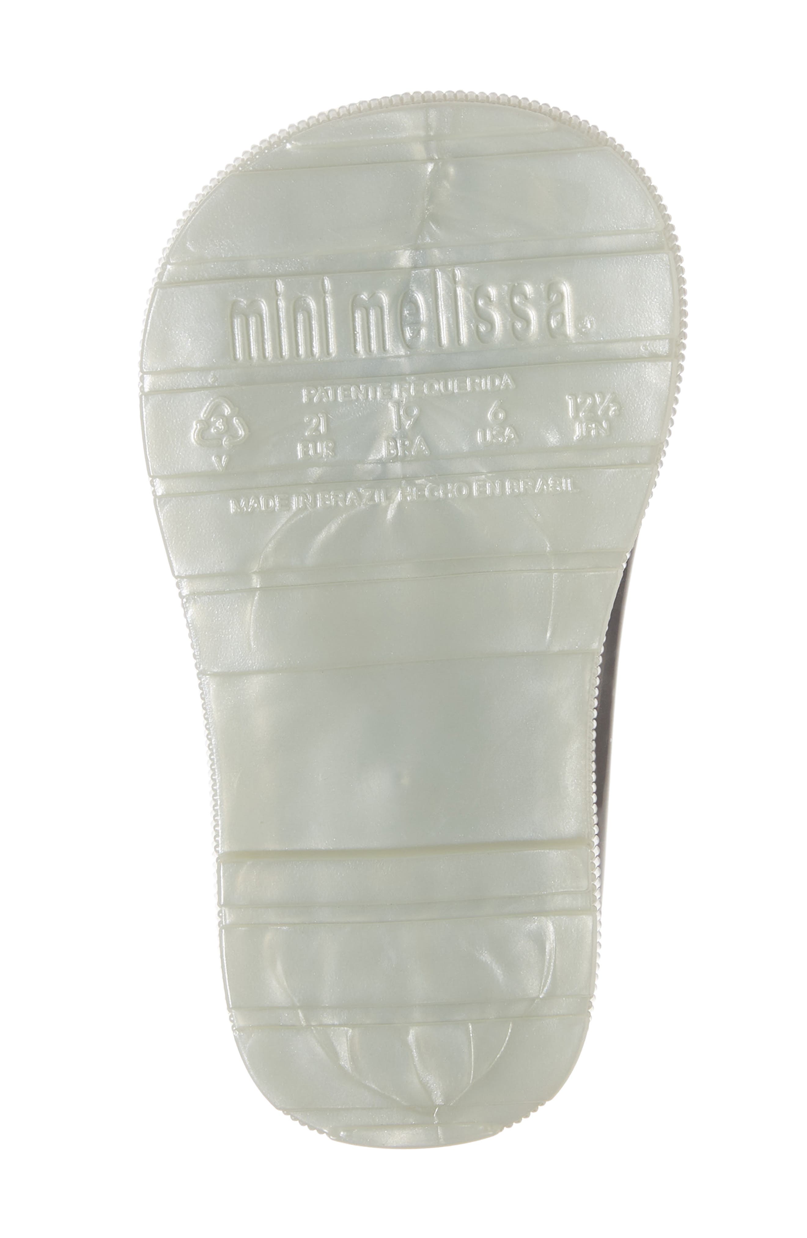 Mini Melissa Mini Sugar Rain Boot, Alternate, color, 