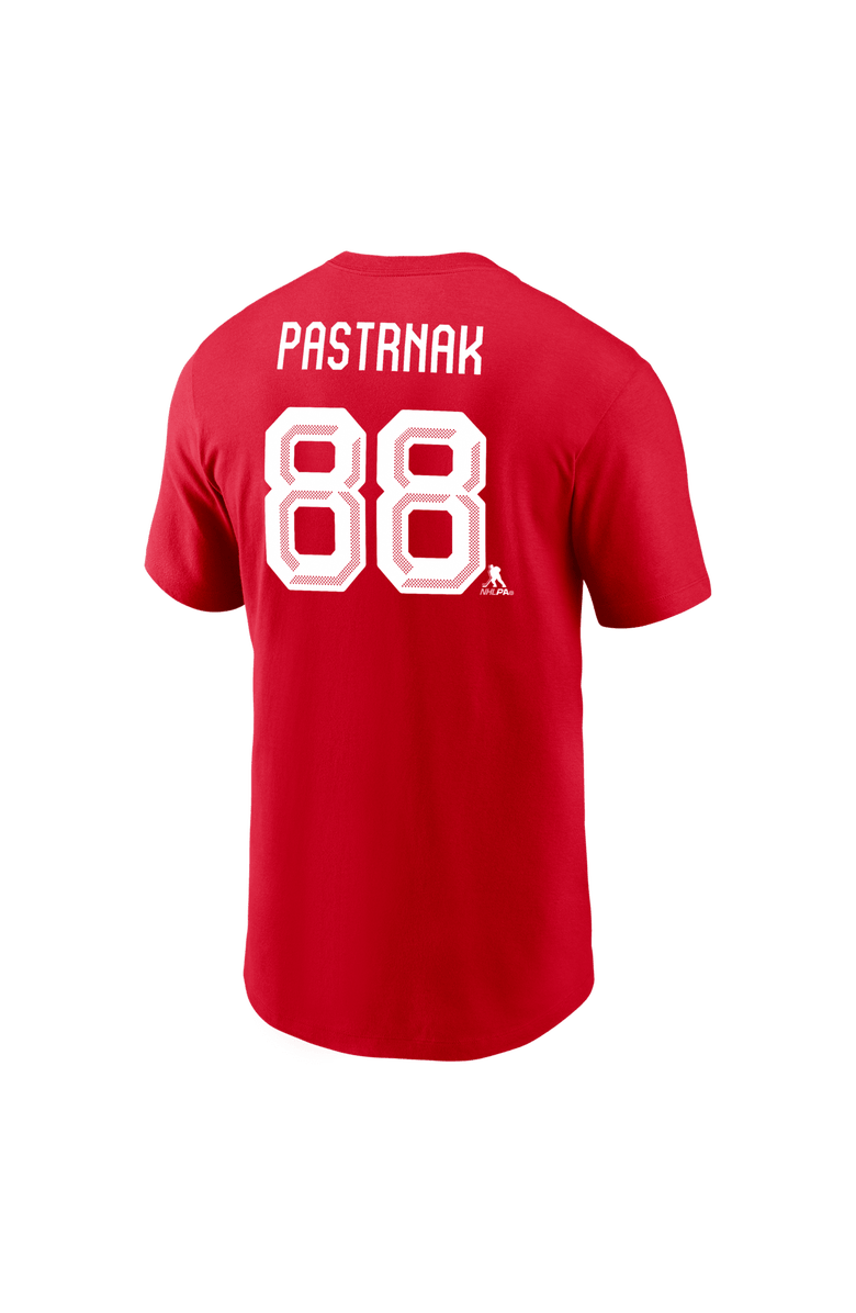 Nike Men's Nike David Pastrnak Red Czech Republic Hockey 2026 Name & Number T-Shirt, Alternate, color, Red