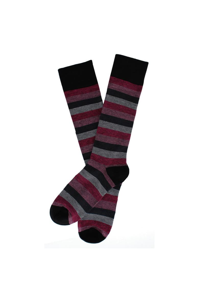 Men's Color Blocked Premium Novelty Mid-Calf Socks, Alternate, color, Multiple