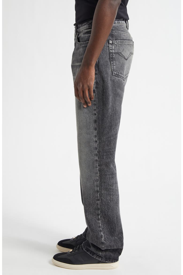 Loose Fit Stonewash Denim Jeans, Alternate, color, MEDIUM GREY