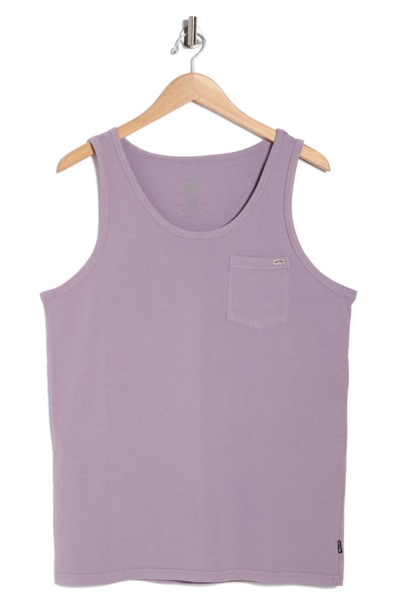 Billabong Essential Premium Cotton Tank, Alternate, color, Lime Punch