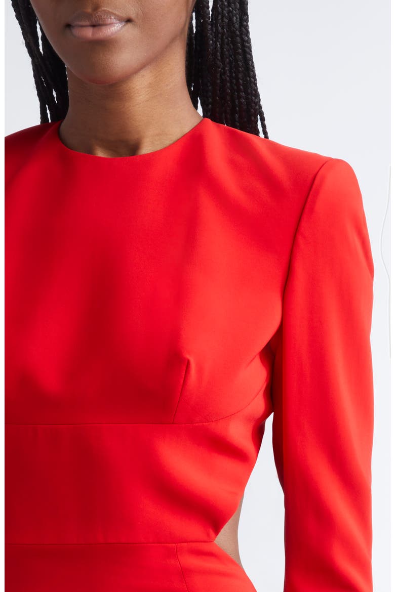 Open Back Gown, Alternate, color, LIPSTICK RED