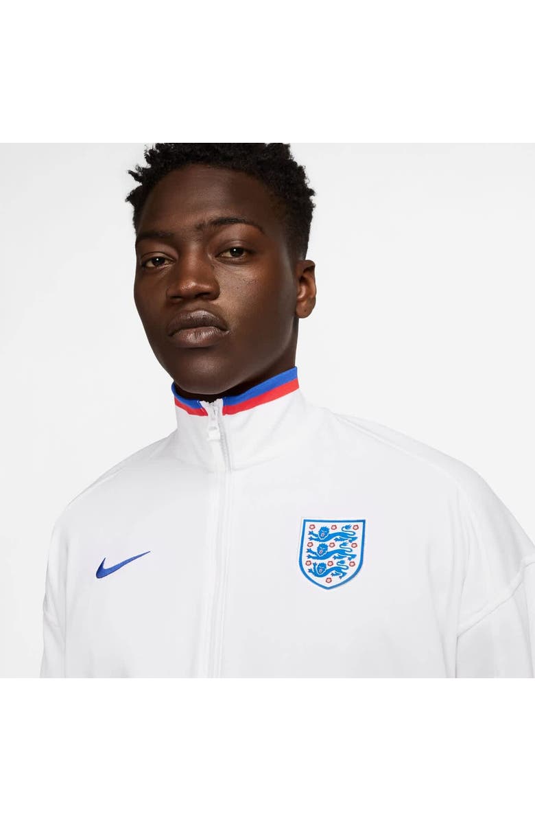 Nike Men's Nike White England Women's National Team 2025 Academy Pro Performance Anthem Full-Zip Jacket, Alternate, color, White