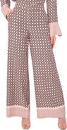 Ted Baker Maya Geo Print Wide Leg Pants