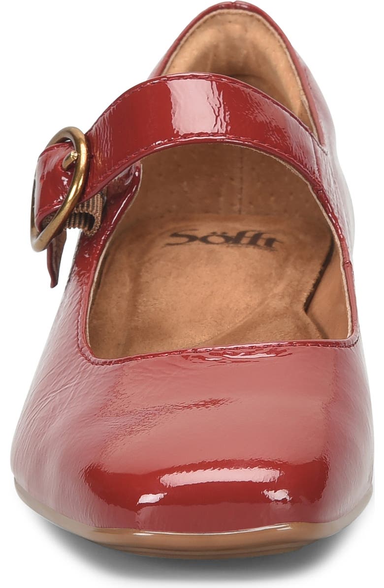 Söfft Laura Mary Jane Pump, Alternate, color, Red Patent