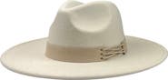 MARCUS ADLER Wide Brim Felt Panama Hat
