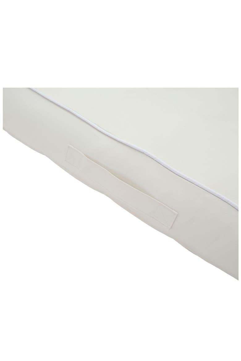 Luxe Lounger Casa Cream Inflatable Pool Float, Alternate, color, CREAM