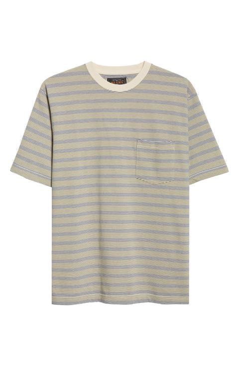 Pinstripe Pocket T-Shirt