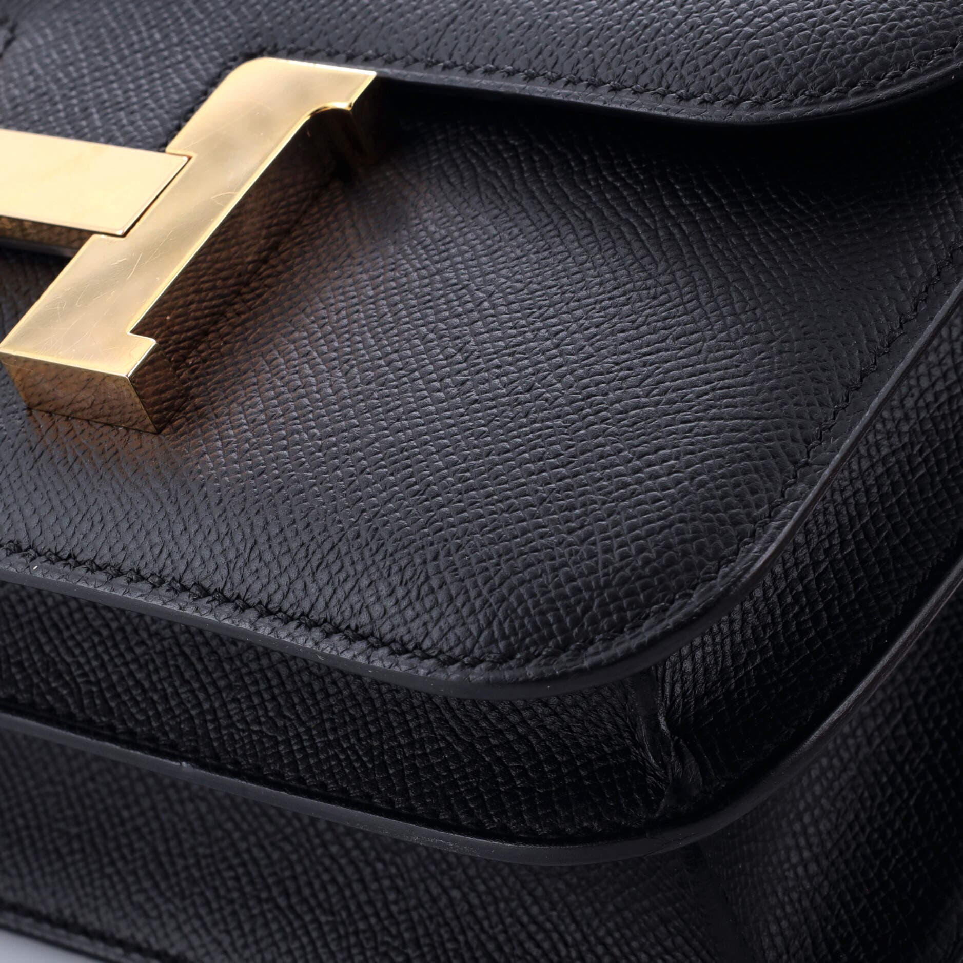 Pre-Owned Hermes Constance Bag Epsom 24, Alternate, color, Noir